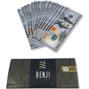 NWT Benji Papers $100 bill Rolling Papers (20)